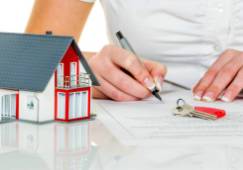 house home insurance mortgage document